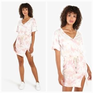 n:Philanthropy Bali Tie-Dye Drawstring DressIn Mauve Moon Tie-Dye XS NWT